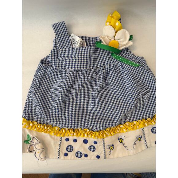 12M Dress & Blouse Lot - Bonnie Baby, Baxter & Beatrice, First Impressions - Picture 2 of 11